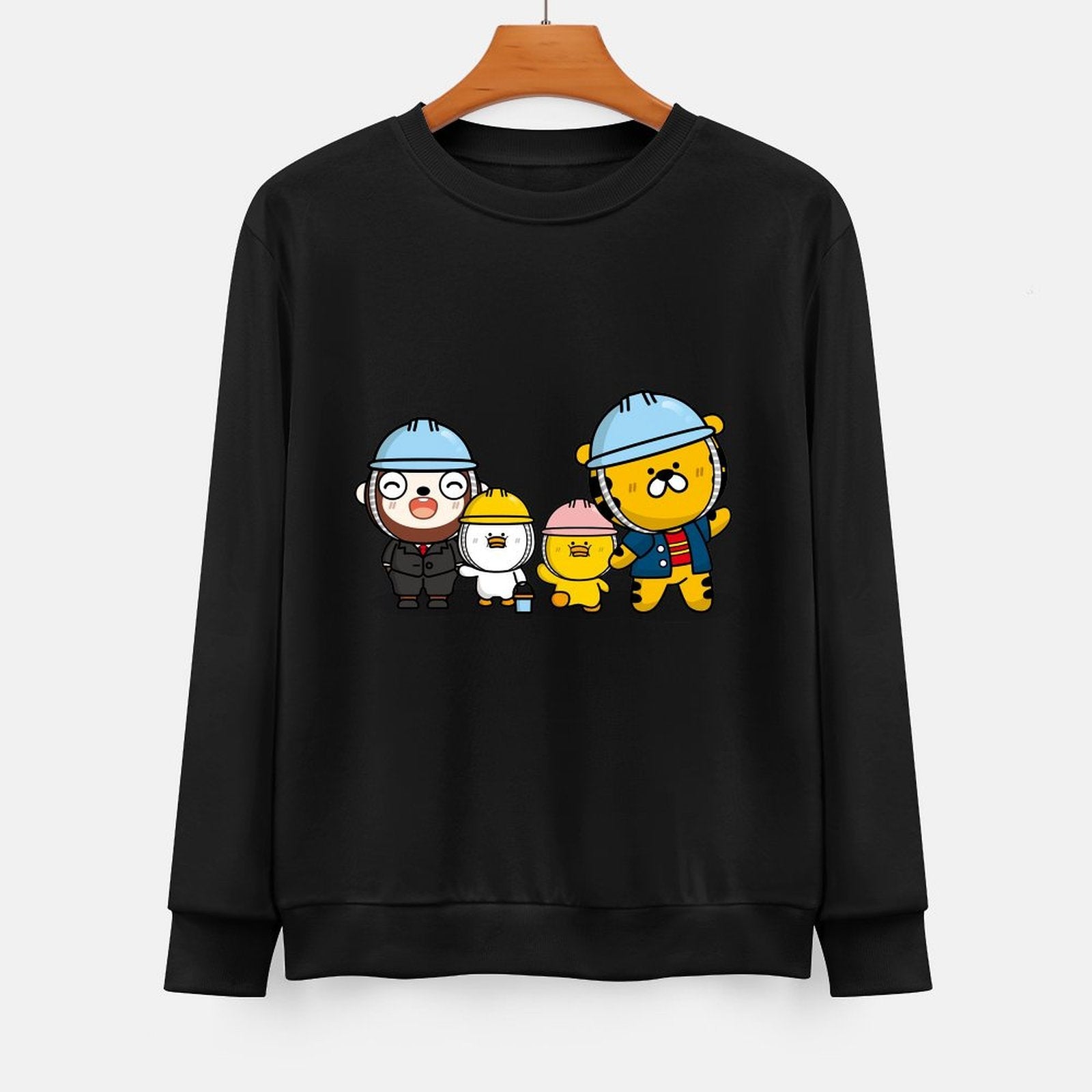 Front Patterned Long Sleeve TopSport On-Demand